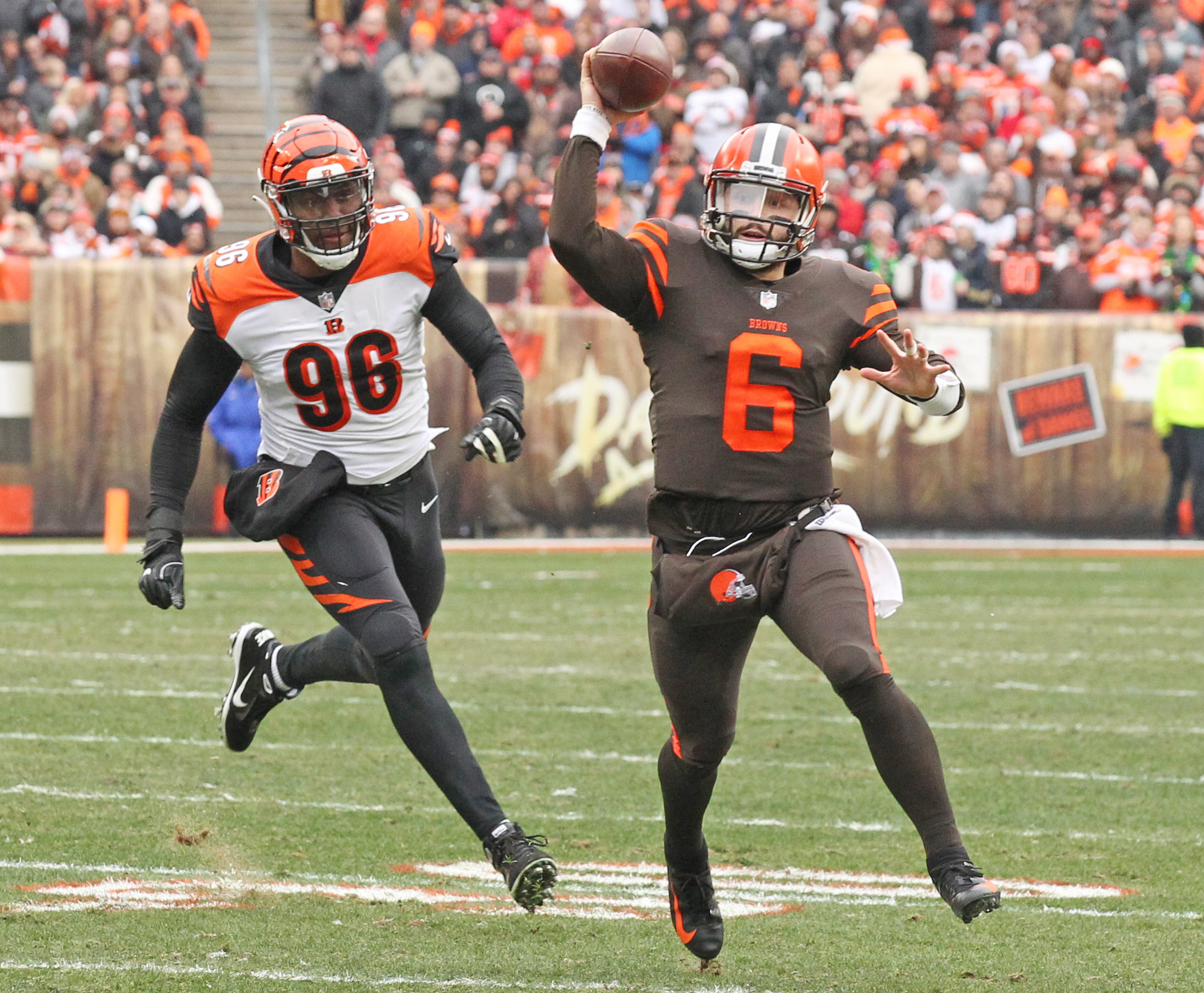 Our favorite photos from Cleveland Browns' thrilling win over Cincinnati  Bengals: Joshua Gunter and John Kuntz 